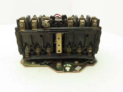 Allen Bradley 505-BOB-23 Size 1 Reversing Motor Starter Contactor 10Hp 480V Coil