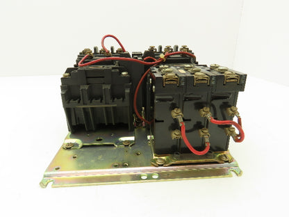 Allen Bradley 505-AOD-7 Sz 0 Reversing Starter 120V Coil w/Overload 40186-801-01