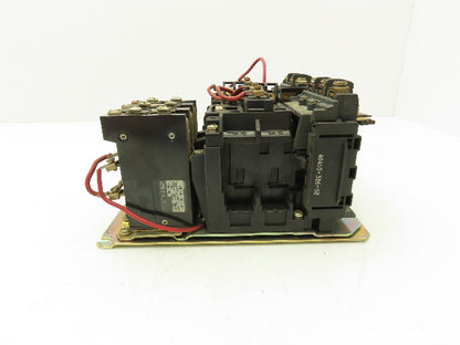 Allen Bradley 505-AOD-7 Sz 0 Reversing Starter 120V Coil w/Overload 40186-801-01