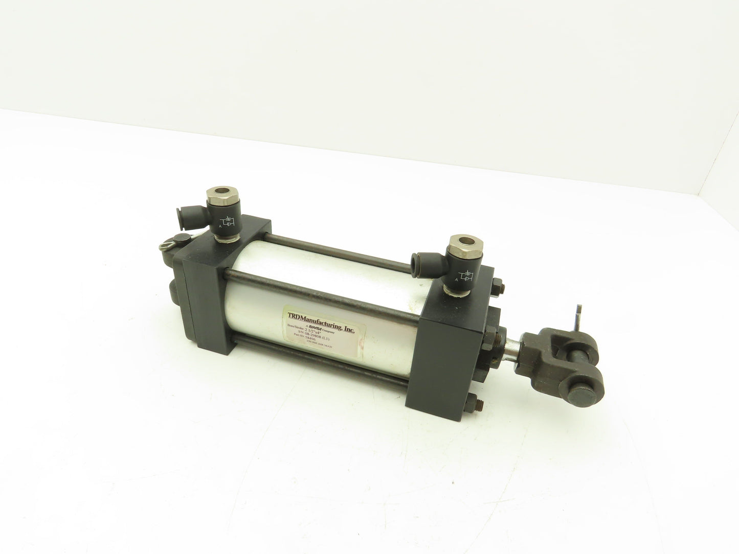 TRD Bimba 58496 Pneumatic Air Cylinder 2.5" Bore 4" Stroke Clevis Mount