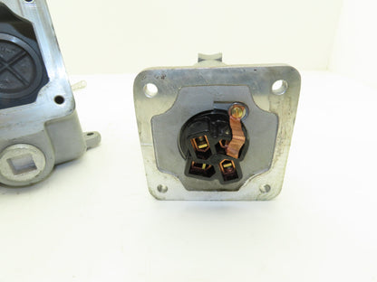 Appleton CESD-6034 Explosion-Proof Locking Receptacle 30/60A 240/480V 3PH 3W 4P
