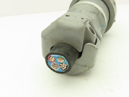 Hubbell Killark VP1034 Versamate Pin & Sleeve Plug 100A 600V 3PH 3W 4P Hazardous