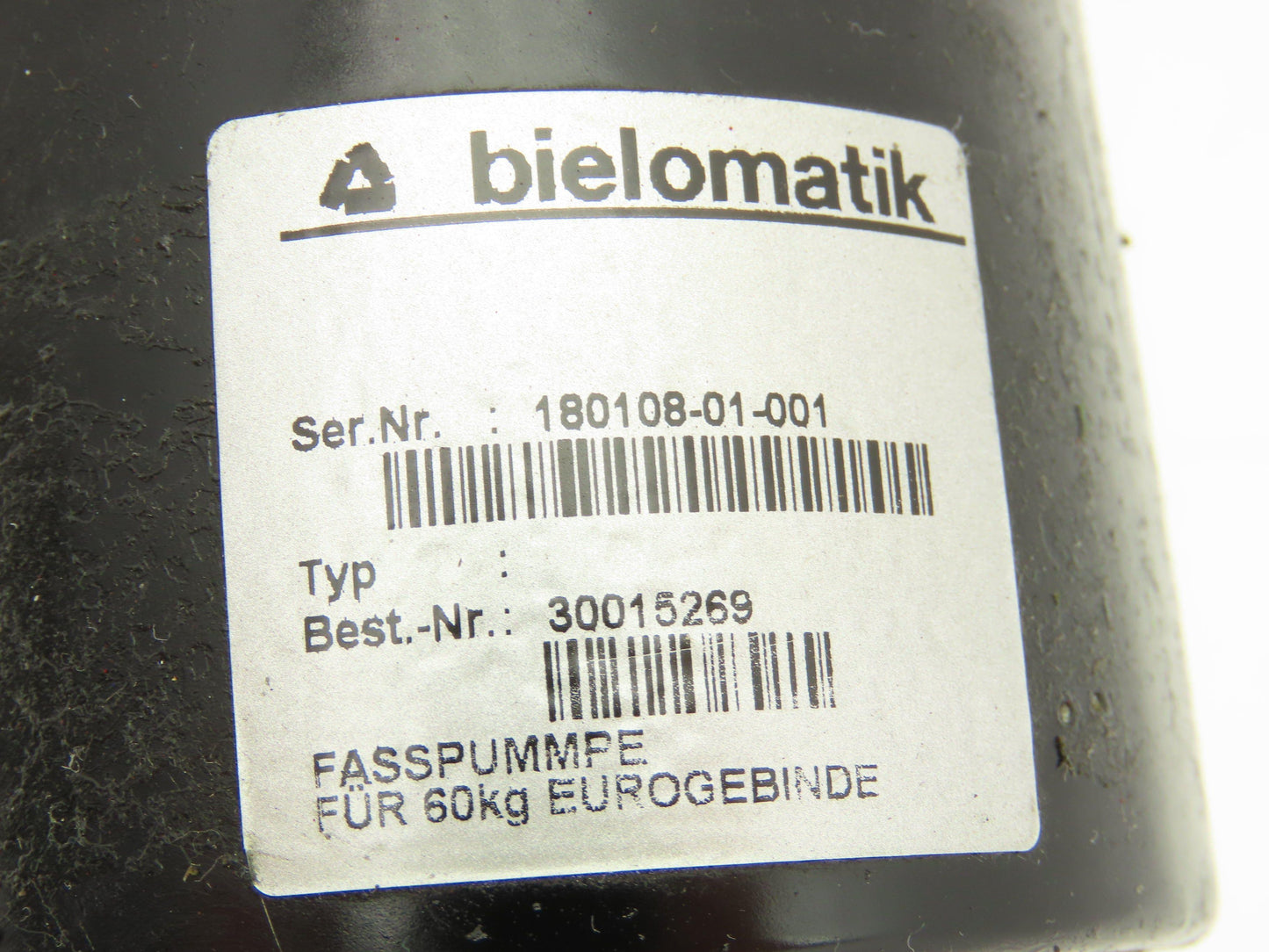 Bielomatik 30015269 Pneumatic 55 Gal Drum Grease Pump