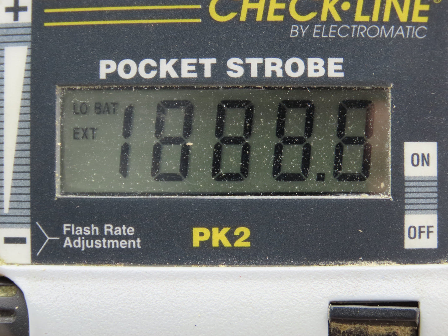 Check-Line PK2 Pocket Strobe Light Case Works Poor Battery and Charger