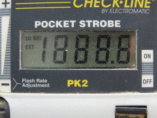 Check-Line PK2 Pocket Strobe Light Case Works Poor Battery and Charger
