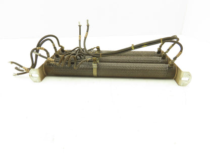 Milwaukee Ceramic Rib Wound Resistor 50 Ohm 11.5" Set of 3 Chassis Mount Assy