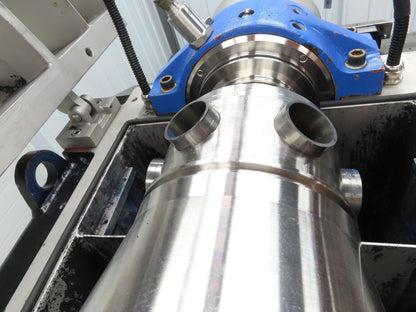 Kubco KHV-5600-VFD Centrifuge 14" Bowl 36" Long 10" Drum Ink Shot Separator