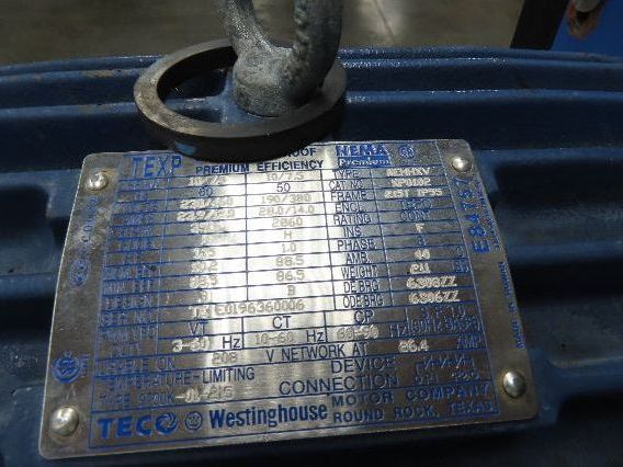 Kubco KHV-5600-VFD Centrifuge 14" Bowl 36" Long 10" Drum Ink Shot Separator