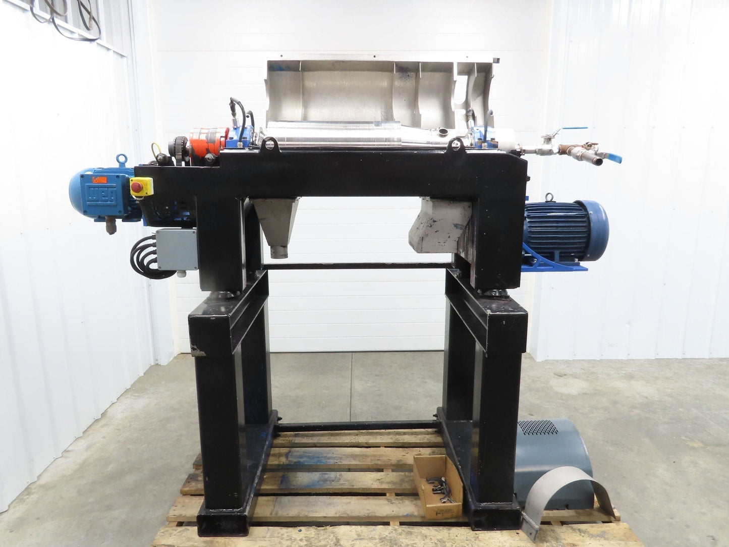 Kubco KHV-5600-VFD Centrifuge 14" Bowl 36" Long 10" Drum Ink Shot Separator