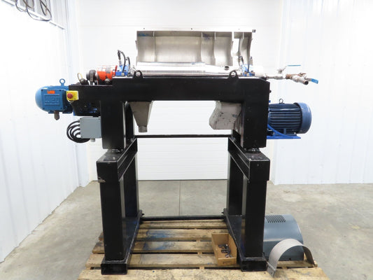 Kubco KHV-5600-VFD Centrifuge 14" Bowl 36" Long 10" Drum Ink Shot Separator