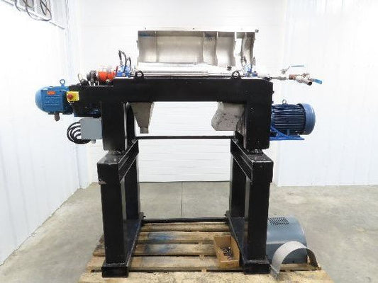 Kubco KHV-5600-VFD Centrifuge 14" Bowl 36" Long 10" Drum Ink Shot Separator