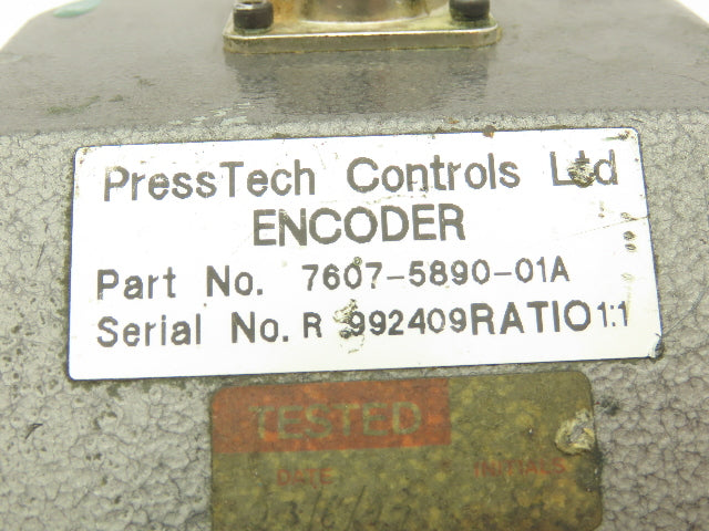 PressTech 7605-5890-01A Encoder Controls Module Gravure Printing Ratio 1:1