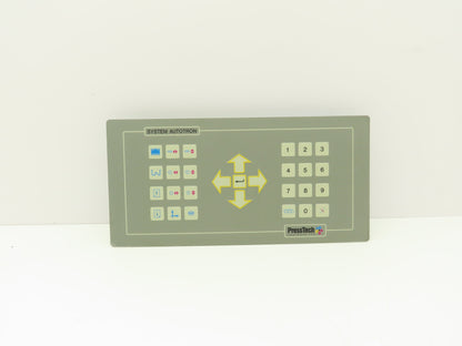 PressTech A588-001 7607-682D-01 CKS980907 Autotron Control Panel