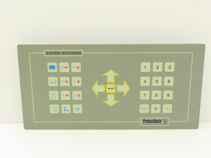 PressTech A588-001 7607-682D-01 CKS981210 Autotron Control Panel