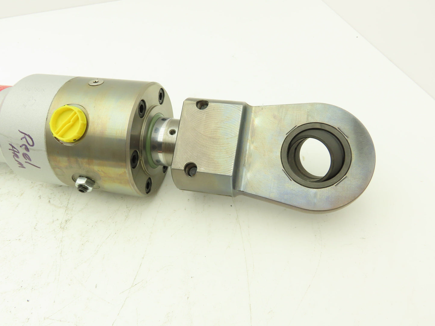 Hanchen Round Hydraulic Cylinder 60mm Bore 360mm Stroke Pivot Mount 1740 PSI