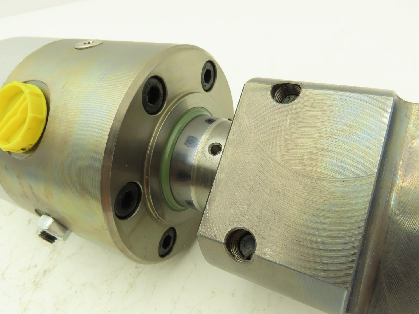 Hanchen Round Hydraulic Cylinder 60mm Bore 360mm Stroke Pivot Mount 1740 PSI