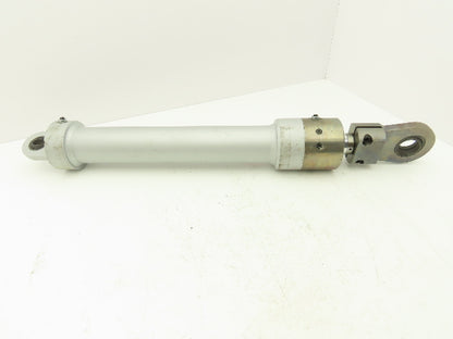 Hanchen Round Hydraulic Cylinder 60mm Bore 360mm Stroke Pivot Mount 1740 PSI