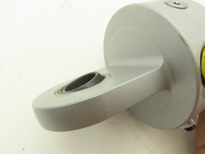 Hanchen Round Hydraulic Cylinder 60mm Bore 360mm Stroke Pivot Mount 1740 PSI