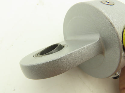 Hanchen Round Hydraulic Cylinder 60mm Bore 360mm Stroke Pivot Mount 1740 PSI