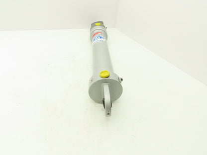 Hanchen Round Hydraulic Cylinder 60mm Bore 360mm Stroke Pivot Mount 1740 PSI