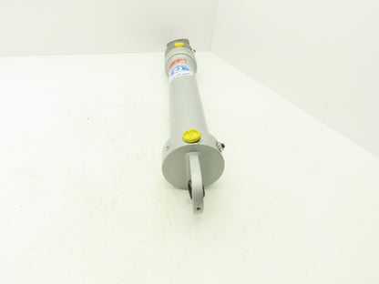 Hanchen Round Hydraulic Cylinder 60mm Bore 360mm Stroke Pivot Mount 1740 PSI