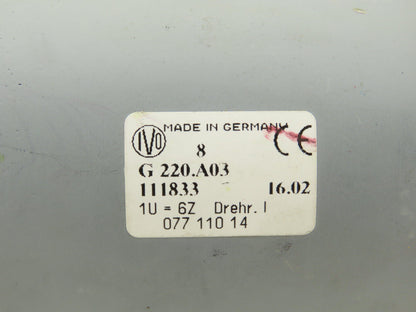 Baumer G 220.A03 111833 Analog Rotary Encoder 6 Counts Per Rotation 6mm Shaft