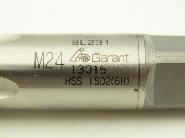 Garant M24-3.0 Tap RH 4-Flute 3-Stage Taper Second Plug HSS Set of 3