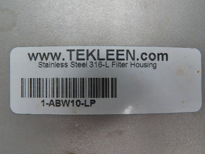 Tekleen ABW10-LP Automatic Back Wash Filter ABW 2630 GPM 100 MIC 10" Flange