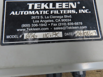 Tekleen ABW10-LP Automatic Back Wash Filter ABW 2630 GPM 100 MIC 10" Flange