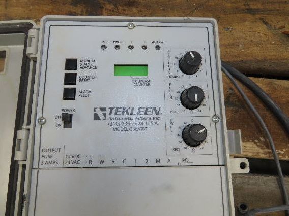 Tekleen ABW10-LP Automatic Back Wash Filter ABW 2630 GPM 100 MIC 10" Flange