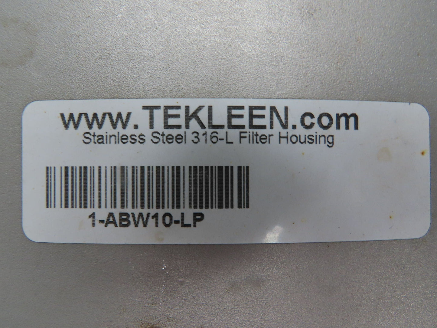 Tekleen ABW10-LP Automatic Back Wash Filter ABW 2630 GPM 100 MIC 10" Flange