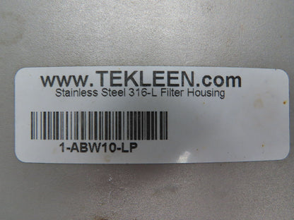 Tekleen ABW10-LP Automatic Back Wash Filter ABW 2630 GPM 100 MIC 10" Flange