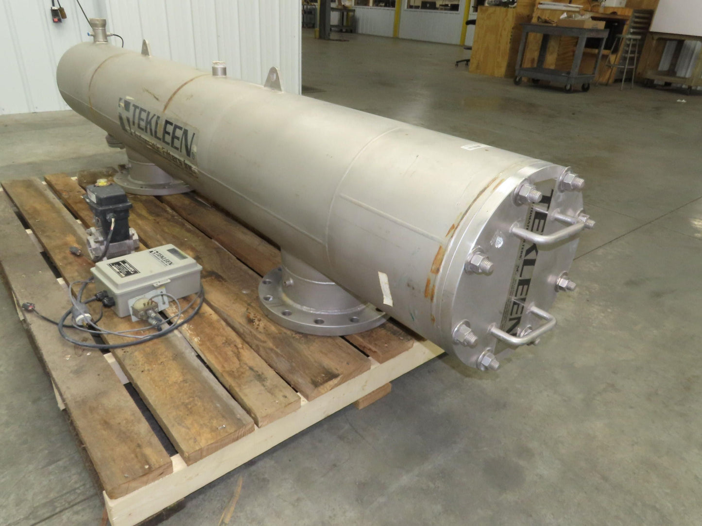 Tekleen ABW10-LP Automatic Back Wash Filter ABW 2630 GPM 100 MIC 10" Flange