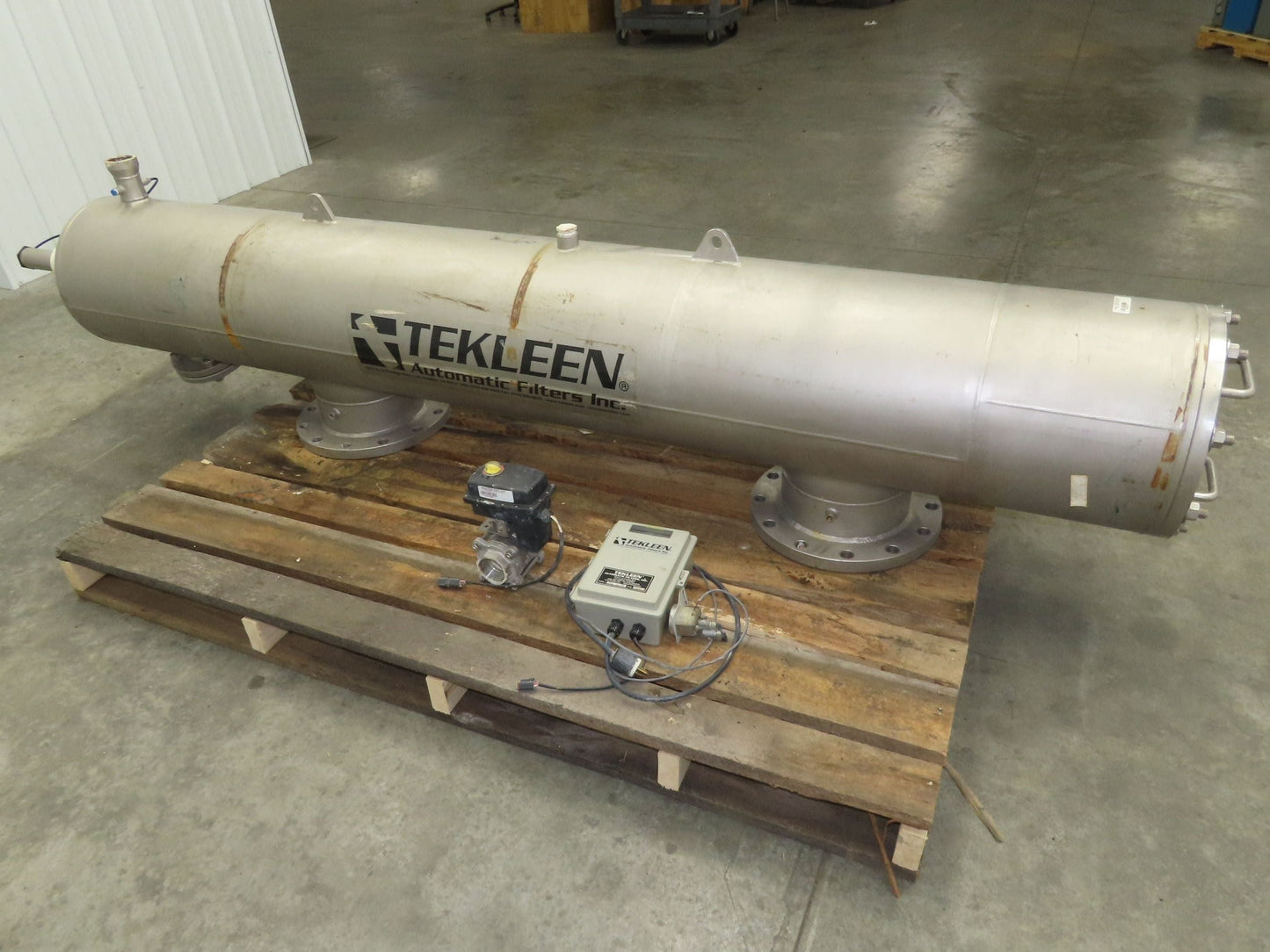 Tekleen ABW10-LP Automatic Back Wash Filter ABW 2630 GPM 100 MIC 10" Flange