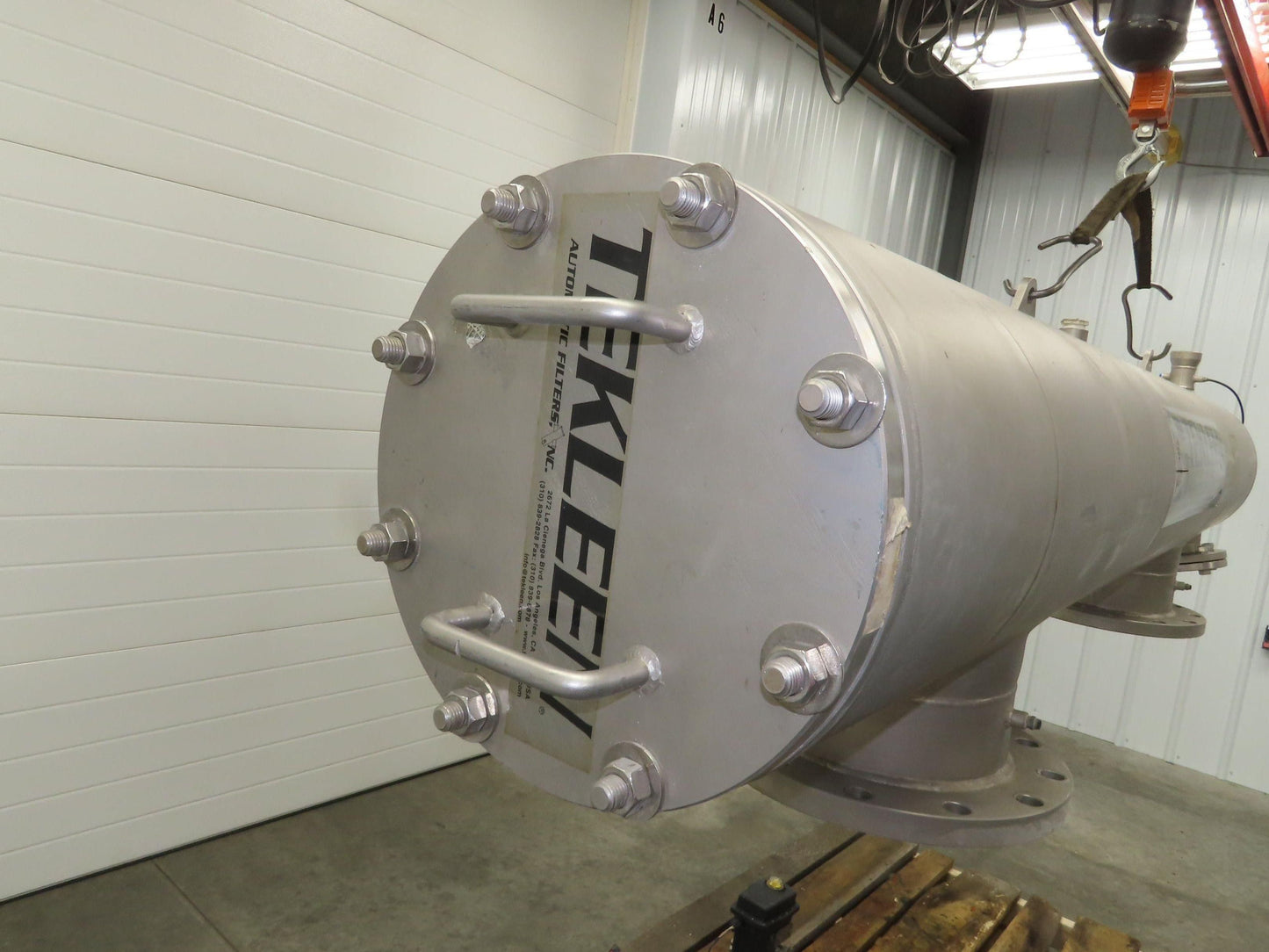 Tekleen ABW10-LP Automatic Back Wash Filter ABW 2630 GPM 100 MIC 10" Flange