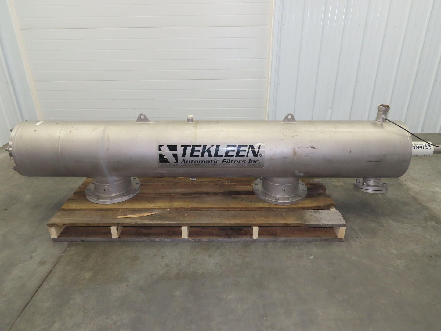 Tekleen ABW10-LP Automatic Back Wash Filter ABW 2630 GPM 100 MIC 10" Flange