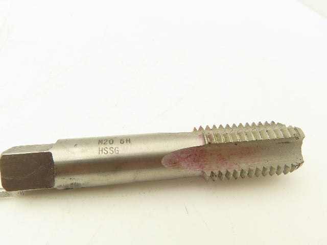 Garant M20-2.5 Tap RH 4-Flute 3-Stage Taper Second Plug HSS Set of 3