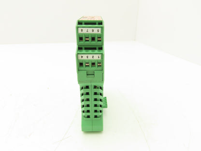Phoenix Contact RAD-OUT-8D-REL 8 Channel Relay Output Module Rev 2.1 | S/W 1.8