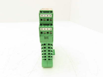 Phoenix Contact RAD-OUT-8D-REL 8 Channel Relay Output Module Rev 2.1 | S/W 1.8
