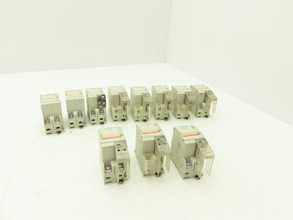 Fuji Electric CP32F-M005 | CP32F-M003 Circuit Breakers 3A 5A Mixed Lot of 11