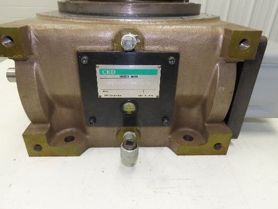 CKD RGIT140-008300S1F1 Rotary Indexer Table 8-Stop 300° 230V 3PH 30:1 Drive