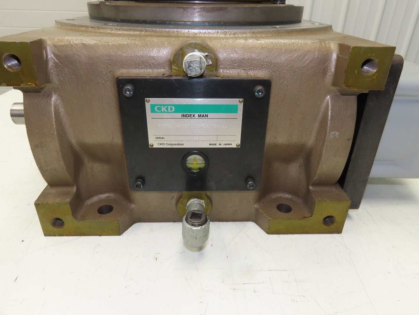 CKD RGIT140-008300S1F1 Rotary Indexer Table 8-Stop 300° 230V 3PH 30:1 Drive