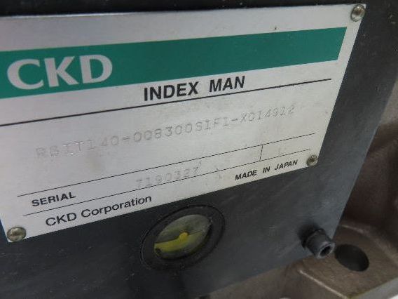 CKD RGIT140-008300S1F1 Rotary Indexer Table 8-Stop 300° 230V 3PH 40:1 Drive