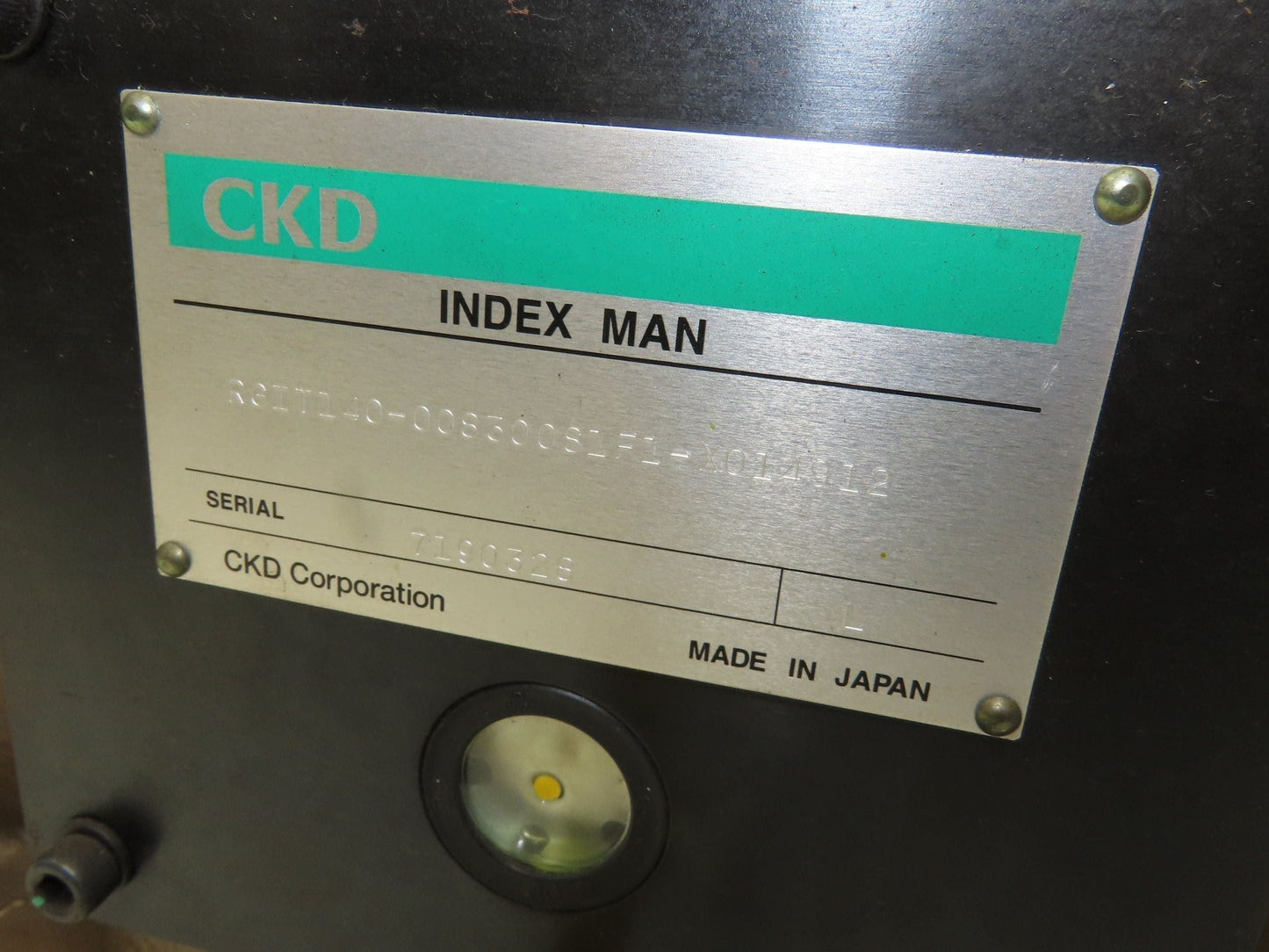 CKD RGIT140-008300S1F1 Rotary Indexer Table 8-Stop 300° 230V 3PH 40:1 Drive