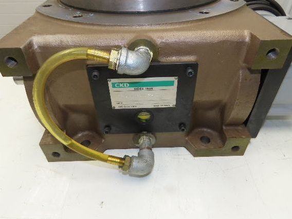 CKD RGIT140-008300S1F1 Rotary Indexer Table 8-Stop 300° 230V 3PH 30:1 Drive