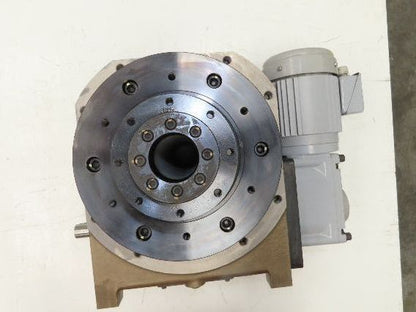 CKD RGIT140-008300S1F1 Rotary Indexer Table 8-Stop 300° 230V 3PH 30:1 Drive