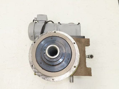 CKD RGIT110-004300S1F1 Rotary Indexer Table 4-Stop w/Torque Limiter 230V 30:1