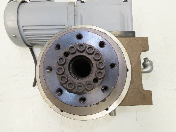CKD RGIT080-004300S1F1 Rotary Indexer Table 4-Stop w/Torque Limiter 230V 30:1