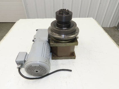 CKD RGIT080-004300S1F1 Rotary Indexer Table 4-Stop w/Torque Limiter 230V 30:1
