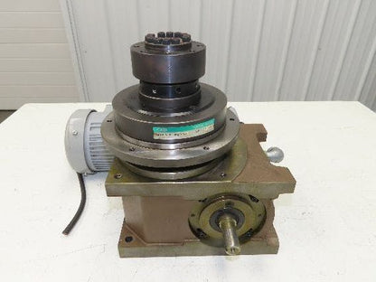 CKD RGIT080-004300S1F1 Rotary Indexer Table 4-Stop w/Torque Limiter 230V 30:1